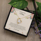 My Beautiful Mom | I Love You - Forever Love Necklace
