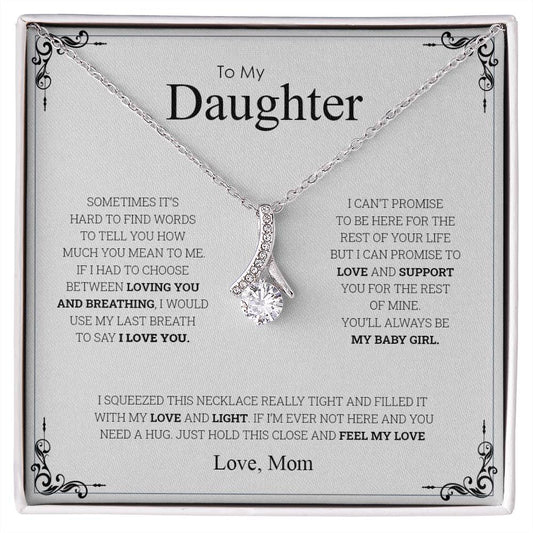 My Daughter | I Love You - Alluring Beauty necklace